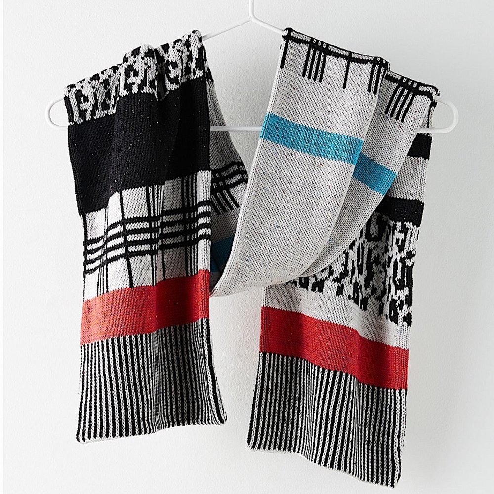 ANTHROPOLOGIE Endery Barranco Scarf, Matching Beanie Hat listed separately